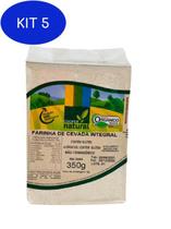 Kit 5 Farinha De Cevada Integral Orgânica Coopernatural 350G