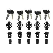 Kit 5 Fechaduras GIVI SL105 Baús Monokey V47 TRK E52 Outback Kit 5 Fechaduras GIVI SL105 Baús Monokey V47 TRK E52 Outback