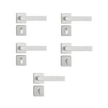 Kit 5 fechaduras pado 414 escovada 40mm - 3 exter. + 2 banh.