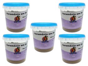 Kit 5 Feromônios em Pó (Atrativo para Peixes) Ceva Iscas - (5x 200g) Kit 5 Feromônios em Pó (Atrativo para Peixes) Ceva Iscas - (5x 200g)