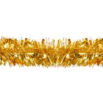 Kit 5 Festão Natal Dourado Metalizado Enfeite 2m x 9cm 6 Fitas Kit 5 Festão Natal Dourado Metalizado Enfeite 2m x 9cm 6 Fitas
