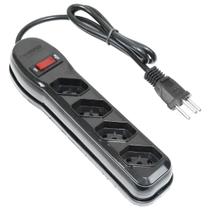 Kit 5 Filtro De Linha 4 Tomadas Megatron Bivolt 10a Inmetro