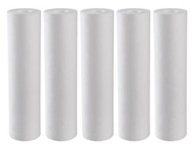 Kit 5 Filtro Refil Cartucho Polipropileno Liso 10 5 Micras