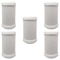 Kit 5 Filtros Carbon Block de 5 de Encaixe de Uso Universal