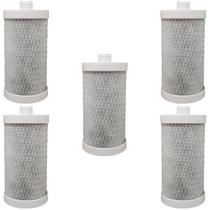 Kit 5 Filtros Carbon Block de 7" Com Rosca Para Uso Geral Kit 5 Filtros Carbon Block de 7" Com Rosca Para Uso Geral