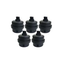 kit 5 Filtros de Ar em Nylon 3/8 com Elemento Filtrante para Compressor