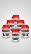 Kit 5 Filtros Purificadores Bico Torneira 3 Camadas