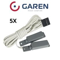 Kit 5 Fim de curso Garen bv 1,60m para portão automático