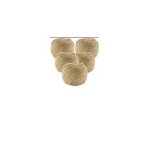 Kit 5 Fio cordão barbante rami natural sisal rolo 2mm aprox 180mts Kit 5 Fio cordão barbante rami natural sisal rolo 2mm aprox 180mts