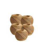 Kit 5 Fio Cordão Rami 2mm Rolo 100g Sisal 90 Metros Artesanatos Kit 5 Fio Cordão Rami 2mm Rolo 100g Sisal 90 Metros Artesanatos