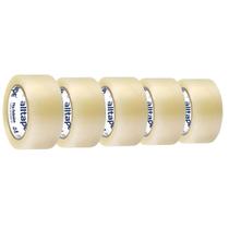 Kit 5 Fita Adesiva Durex Larga Transparente 100 metros x45mm Kit 5 Fita Adesiva Durex Larga Transparente 100 metros x45mm