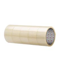 Kit 5 Fita Adesiva Transparente 45mm x 50m Embalatudo Alta Aderência Uso Comercial e Doméstico