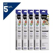 Kit 5 fita epson para matricial lx-350 lx-300 lx-300+ii