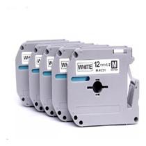 Kit 5 Fita M231 Mk231 Mk 231 Pt-90 12mm Compatível Premium Cor Preto No Branco