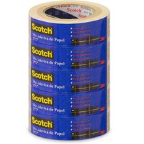 Kit 5 Fita para Empacotamento SCOTCH 3777 36MM X 50M