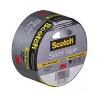 Kit 5 Fita Silver Tape 3M SCOTCH 45MM X 5M