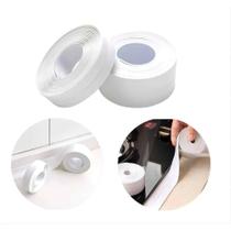 Kit 5 Fita Vedação Selante Adesiva PVC Impermeável Prova D'Água 3,2M Multiuso Banheiro Cozinha Kit 5 Fita Vedação Selante Adesiva PVC Impermeável Prova D'Água 3,2M Multiuso Banheiro Cozinha