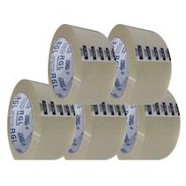 Kit 5 Fitas Adesivas Transparentes RGL 45mmx100m - 45 Micras