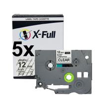 Kit 5 Fitas Compatível Brother Tze 131 Incolor 12mm Kit 5 Fitas Compatível Brother Tze 131 Incolor 12mm