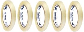Kit 5 Fitas de Embalagem Alltape 12mm x 40m Transparente SK200
