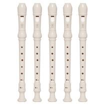 Kit 5 Flautas Doce Soprano Barroca Em C YRS-24B Yamaha