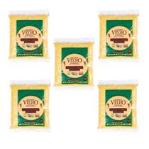 Kit 5 Flocos Milho Orgânico Flocão Cuscuz Mano Velho2,5Kg