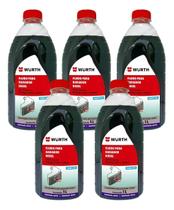 Kit 5 Fluido Para Radiador Diesel Wurth 1l Antifervura Kit 5 Fluido Para Radiador Diesel Wurth 1l Antifervura