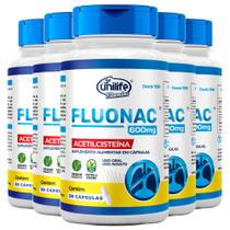 Kit 5 Fluonac Unilife 30 cápsulas