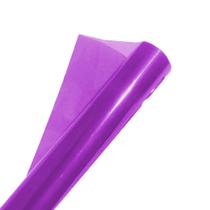 Kit 5 Folhas de Papel Celofane Roxo 90cm x 90cm