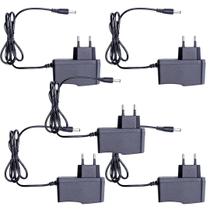 Kit 5 fonte alimentação bilvolt 5v 2a imp