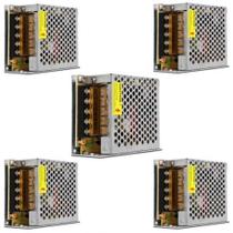 kit 5 Fonte Chaveada 5 Amp 12v