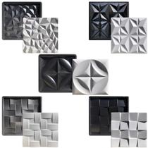 Kit 5 Formas 3D Gesso e Cimento ABS Grandes Kit 5 Formas 3D Gesso e Cimento ABS Grandes