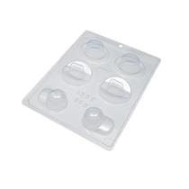 Kit 5 Formas De Chocolate Chapéus E Boné Confeitaria Festa