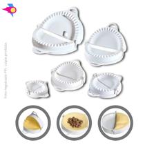 Kit 5 Formas Molde para Pastel Fogaça Salgados Risole