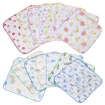 Kit 5 Fralda De Boca + 5 Fralda De Passeio - Diversas Estamp