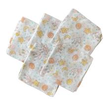 Kit 5 Fralda De Pano Minasrey 60X60Cm Estampada Neutro