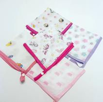 Kit 5 Fralda Prendedor de Chupetas