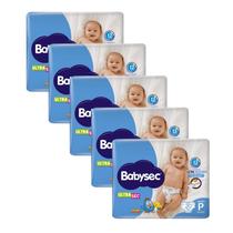Kit 5 Fraldas Babysec Ultrasec Jumbinho Galinha Pintadinha P com 20 unidades Kit 5 Fraldas Babysec Ultrasec Jumbinho Galinha Pintadinha P com 20 unidades
