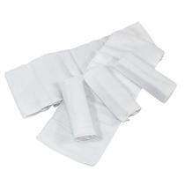 Kit 5 Fraldas Pinte E Borde Dupla Luxo Algodão 70x70 Branca Kit 5 Fraldas Pinte E Borde Dupla Luxo Algodão 70x70 Branca