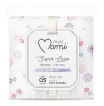 Kit 5 Fraldas Super Luxo Com Bainha Menina - Papi Baby Kit 5 Fraldas Super Luxo Com Bainha Menina - Papi Baby