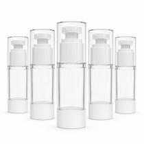 Kit 5 Frasco Airless Pump Válvula Vácuo Para Creme, Séruns 30ml Kit 5 Frasco Airless Pump Válvula Vácuo Para Creme, Séruns 30ml