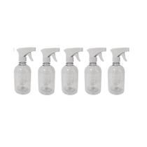 Kit 5 Frasco Pulverizador Borrifador 500ml