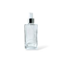 Kit 5 Frascos de Vidro Square 250ml Home Spray Prata Kit 5 Frascos de Vidro Square 250ml Home Spray Prata