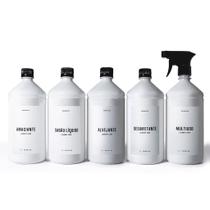 Kit 5 Frascos Lavanderia 1L Kit 5 Frascos Lavanderia 1L