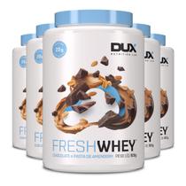 Kit 5 Freshwhey Dux Chocolate E Pasta De Amendoim 900G