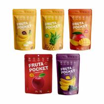 Kit 5 Frutas Liofilizadas: Manga, Banana, Abacaxi Kit 5 Frutas Liofilizadas: Manga, Banana, Abacaxi
