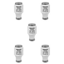 Kit 5 Fusíveis Diazed Retardado RO22 63A 500V 50kA Sibratec Kit 5 Fusíveis Diazed Retardado RO22 63A 500V 50kA Sibratec