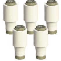 Kit 5 fusivel diazed(dz) 25a