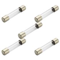 Kit 5 fusivel vidro grande 6a Kit 5 fusivel vidro grande 6a