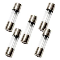 Kit 5 fusivel vidro pequeno 3,5a